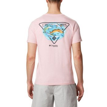 Columbia T-Shirt Heren, PFG Clemens Roze, 31TKPGXVQ